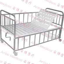 Niño médico Niño niño grande metal manual cama de niño